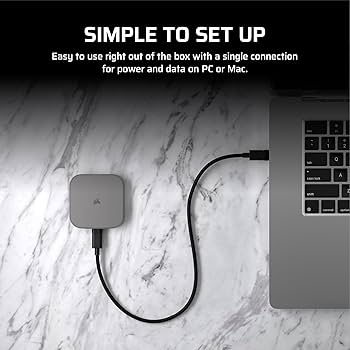 Amazon.com: Corsair EX400U 4TB USB4 Portable External Type-C